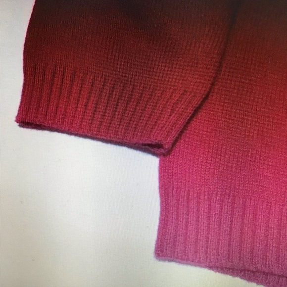 CHARTER CLUB Womens Red Long Sleeve Pullover Henley Neck Sweater Golden Clasps—L - Picture 11 of 16